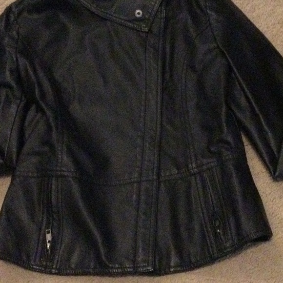 Faux Leather like Jacket - Picture 2 of 9